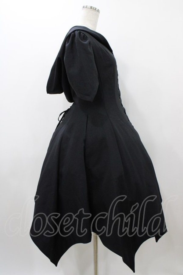 画像3: ATELIER BOZ / カトレア半袖ワンピース L ブラック H-25-12-02-1022-EL-OP-KB-ZT238 (3)