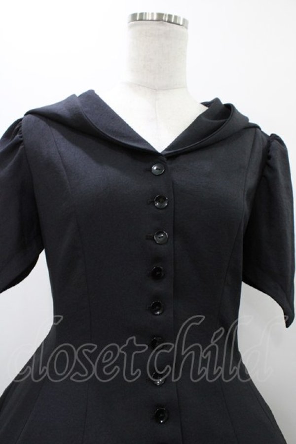 ATELIER BOZ / カトレア半袖ワンピース L ブラック H-25-12-02-1022-EL