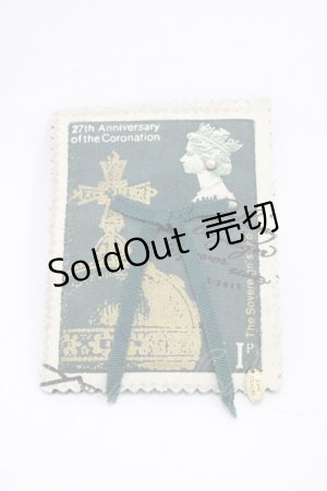 画像: Jane Marple / Royal Stampのブローチ  グリーン H-25-12-02-1004-JM-ZA-KB-ZH
