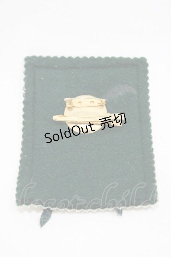 画像2: Jane Marple / Royal Stampのブローチ  グリーン H-25-12-02-1004-JM-ZA-KB-ZH (2)