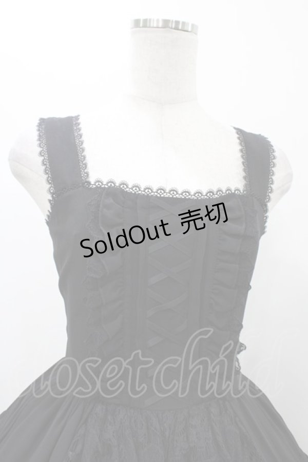 画像4: Vallee lys / Eternal Classicジャンパースカート  ブラック H-25-12-02-1026-GO-OP-KB-ZH (4)