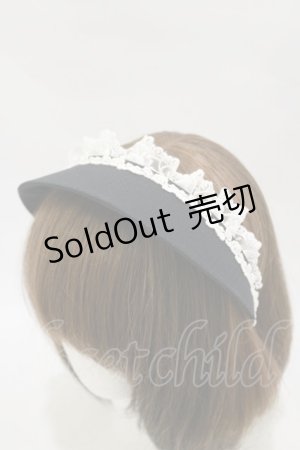 画像: marcHenTica / メリッサココシニクカチューシャ  ブラック H-25-12-02-022-LO-AC-NS-ZH