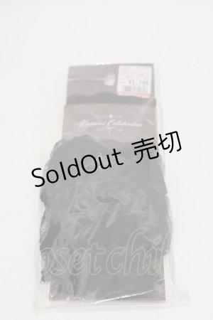 画像: Kurumi Collaboration / CLK*レースグローブ  ブラック H-25-12-02-028-LO-ZA-NS-ZH