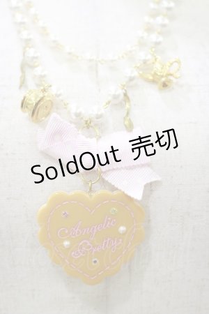 画像: Angelic Pretty / Wonderクッキーネックレス  ピンク H-25-12-02-033-AP-AC-NS-ZH