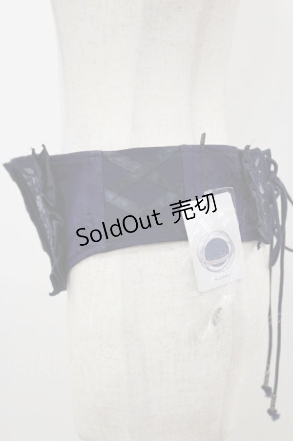 画像3: Hoshibako Works / 藤花集 中華風刺繍　コルセット Free ネイビー H-25-12-02-035-LO-ZA-NS-ZH (3)