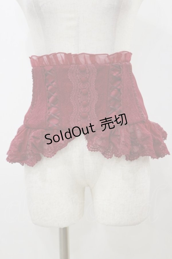 画像1: Hoshibako Works / ミッドナイトスターコルセット Free ワイン H-25-12-02-036-LO-ZA-NS-ZH (1)