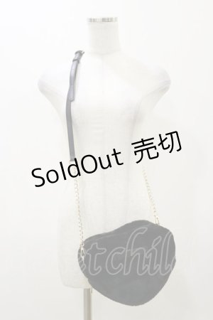 画像: m petit by misako / サンリオキャラクターズコラボ クロミ ハートポシェット  ブラック H-25-12-02-039-LO-BG-NS-ZH