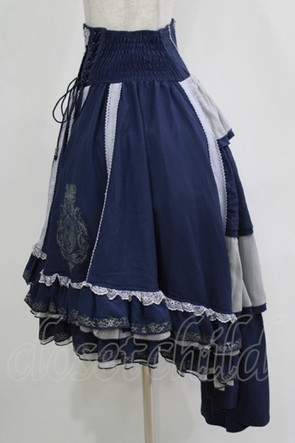 画像5: Ozz oneste / Star Wizardエプロン付スカート  ネイビー H-25-12-03-029-OO-SK-KB-ZH (5)