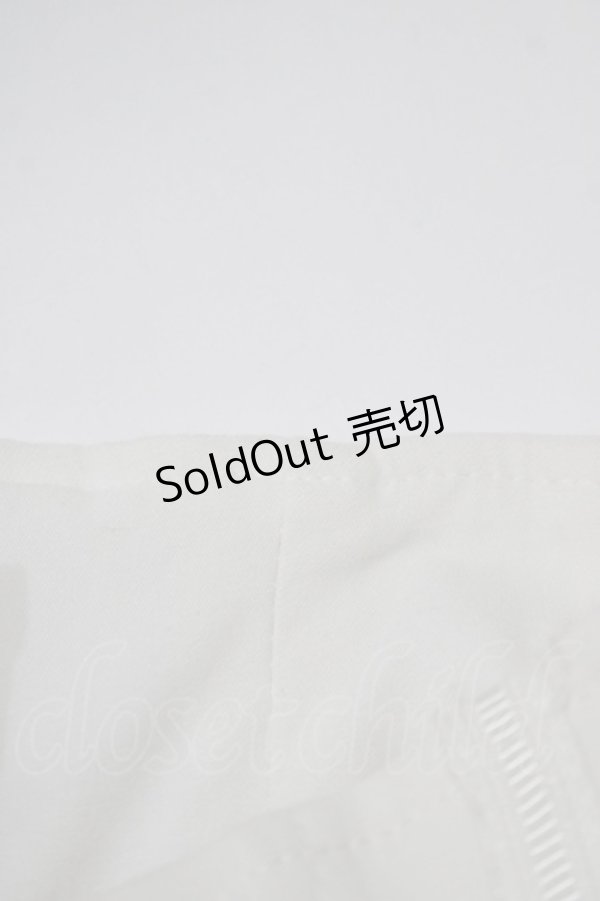 画像5: Ozz Croce / ハイウエストイレギュラースカート  白 H-25-12-03-035-OO-SK-KB-ZH (5)