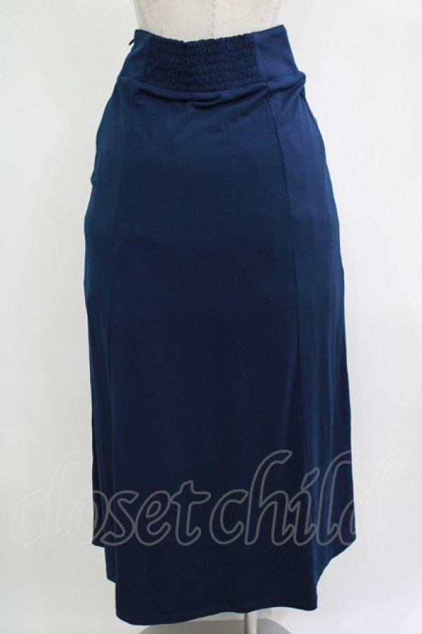 画像3: Ozz On / ロングスカート  ネイビー H-25-12-03-036-OO-SK-KB-ZH (3)