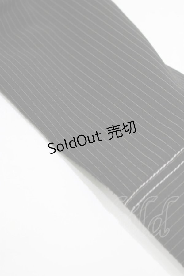 画像4: ALGONQUINS / ストライプライダースワンピース F 黒 H-25-12-03-037-AL-OP-KB-ZH (4)