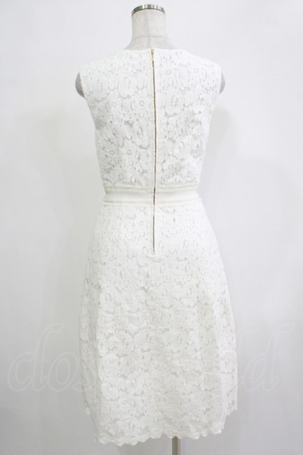 画像3: Jane Marple Dans Le Salon / コットンレースドレス M ホワイト H-25-12-03-044-JM-OP-KB-ZH (3)