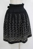 画像3: Jane Marple / ドット刺繍スカート  黒 H-25-12-03-045-JM-SK-KB-ZH (3)