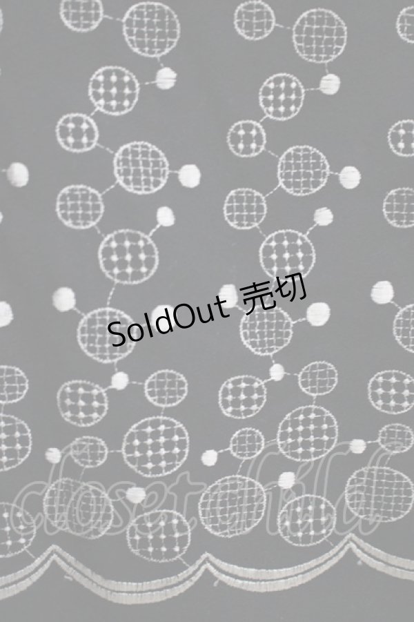 画像4: Jane Marple / ドット刺繍スカート  黒 H-25-12-03-045-JM-SK-KB-ZH (4)