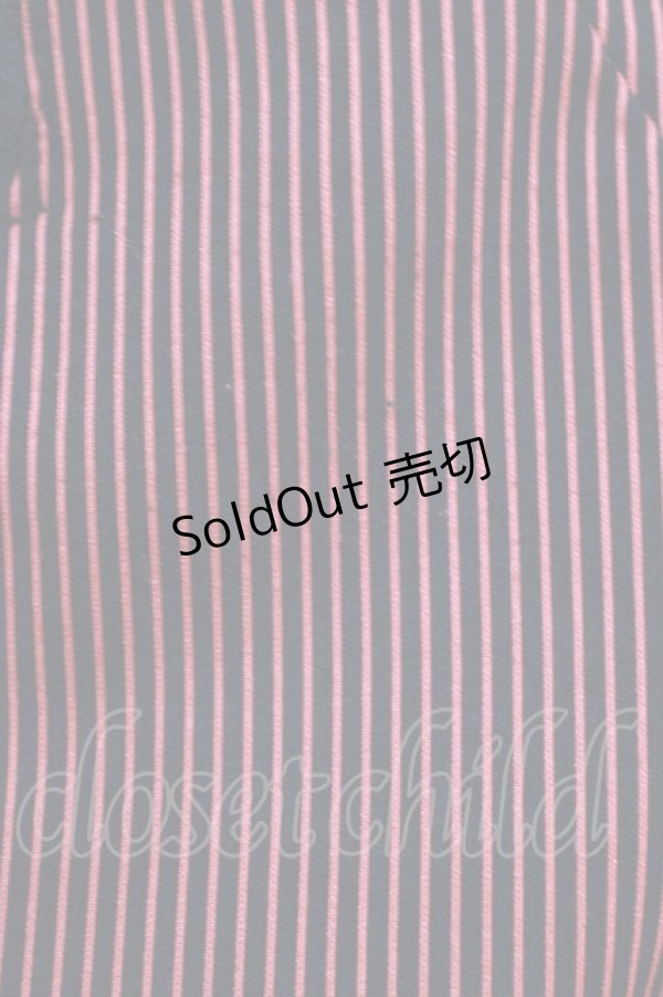 画像4: Rozen Kavalier / パネル切替ストライプスカート  黒×赤 H-25-12-03-047-OO-SK-KB-ZH (4)