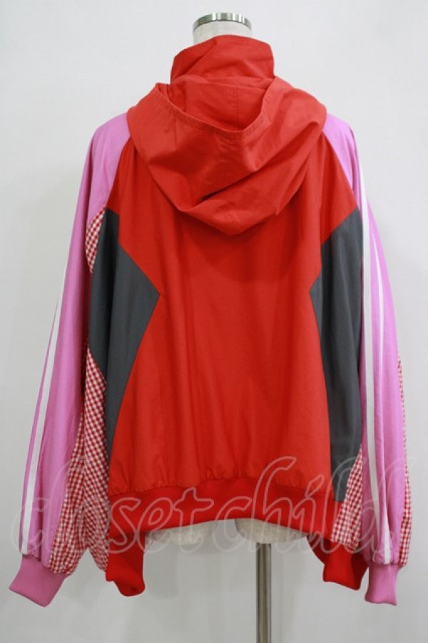 画像3: Candy Stripper / BRAVE DINOSAURブルゾン 2 レッド H-25-12-03-057-PU-JA-KB-ZH (3)