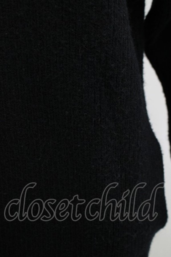 画像4: PUNK RAVE / ニットフード付きワンピース Free 黒 H-25-12-03-059-PU-OP-KB-ZH (4)