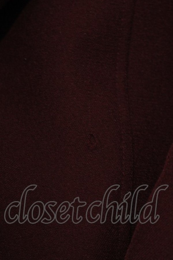 画像5: Ozz Croce / クモメッシュフードカーデ  ボルドー H-25-12-03-061-OO-TO-KB-ZH (5)