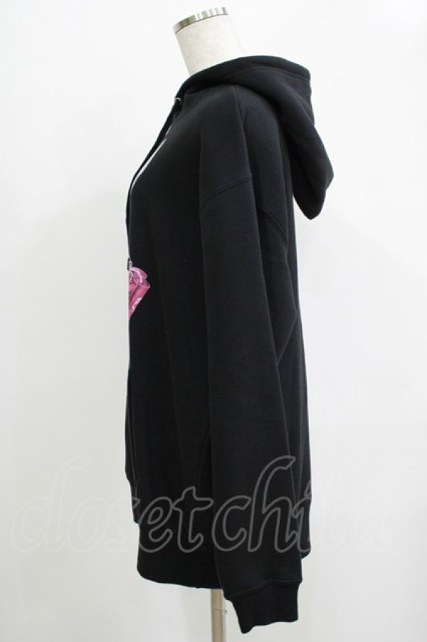 画像2: LAND by MILK BOY / BOMBERBOY HOODIE XL ブラック H-25-12-03-070-MB-TO-KB-ZH (2)