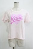 画像1: Katie / BIG HEART LOGO tee S ピンク H-25-12-03-074-LO-TO-KB-ZH (1)