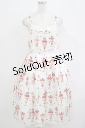 画像: Emily Temple cute / BerryCherry Parfaitキャミソールワンピース  オフ H-25-12-03-024-ET-OP-KB-ZH