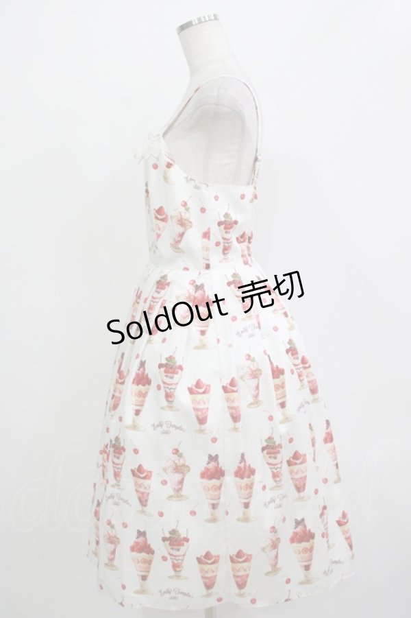 画像2: Emily Temple cute / BerryCherry Parfaitキャミソールワンピース  オフ H-25-12-03-024-ET-OP-KB-ZH (2)