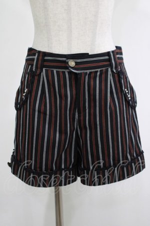 画像: axes femme / レジメンタルストライプパンツ M ネイビー H-25-12-04-029-AX-PA-NS-ZH