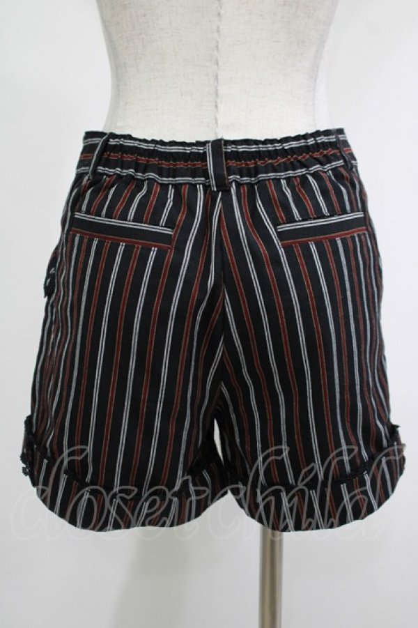 画像3: axes femme / レジメンタルストライプパンツ M ネイビー H-25-12-04-029-AX-PA-NS-ZH (3)