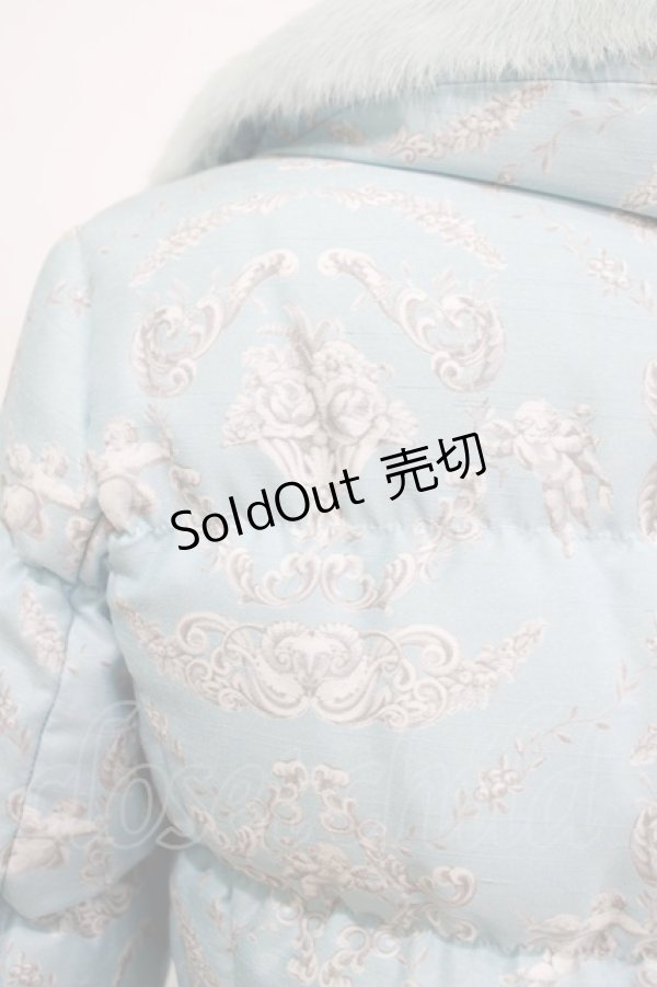 画像4: JESUS DIAMANTE / ベルサイユダウンTHREESUTAR 38 バロックangel柄babyブルー×ブルーラビット H-25-12-04-030-JE-CO-NS-ZH (4)