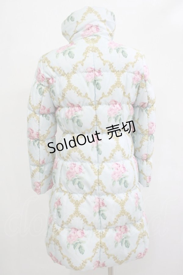 画像3: JESUS DIAMANTE / ベルサイユダウンコート 38 ベルサイユローズサックス H-25-12-04-032-JE-CO-NS-ZH (3)