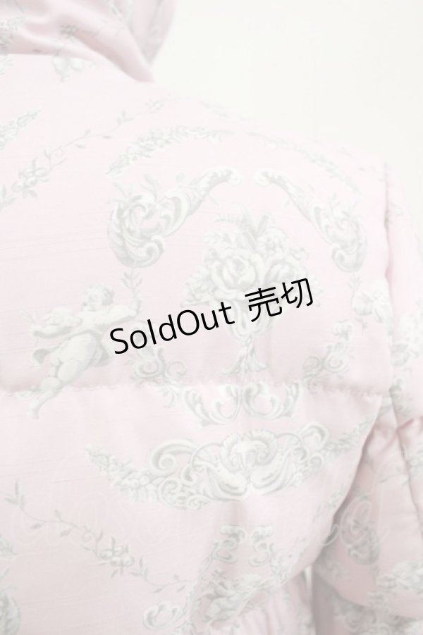 画像4: JESUS DIAMANTE / ベルサイユダウンTHREESUTAR 38 バロックangel柄babyピンク×ピンクラビット H-25-12-04-033-JE-CO-NS-ZH (4)