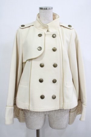 画像: ALICE and the PIRATES / ケープ風ショートコート Free オフ白 H-25-12-04-038-PA-JA-NS-ZH