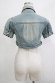 画像3: LIZ LISA / デニムジャケット Free ブルー H-25-12-04-044-LO-JA-NS-ZH (3)