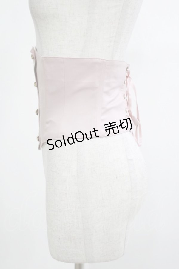 画像2: ALICE and the PIRATES / Mystical emotionショートコルセット Free ピンク H-25-12-04-046-PA-ZA-NS-ZH (2)