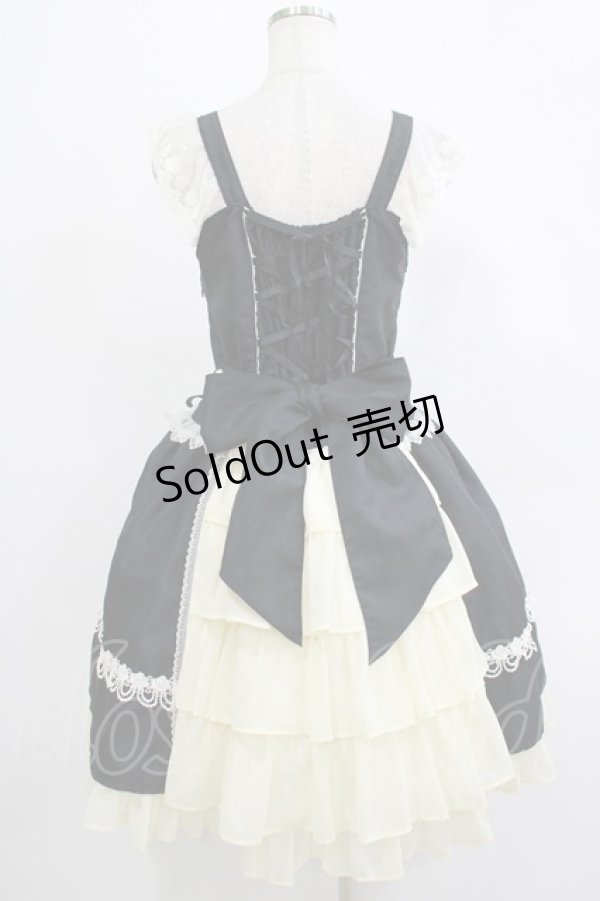 画像3: BABY,THE STARS SHINE BRIGHT / ミカエルの祝福ジャンパースカート Free ブラック H-25-12-04-005-BA-OP-NS-ZH (3)