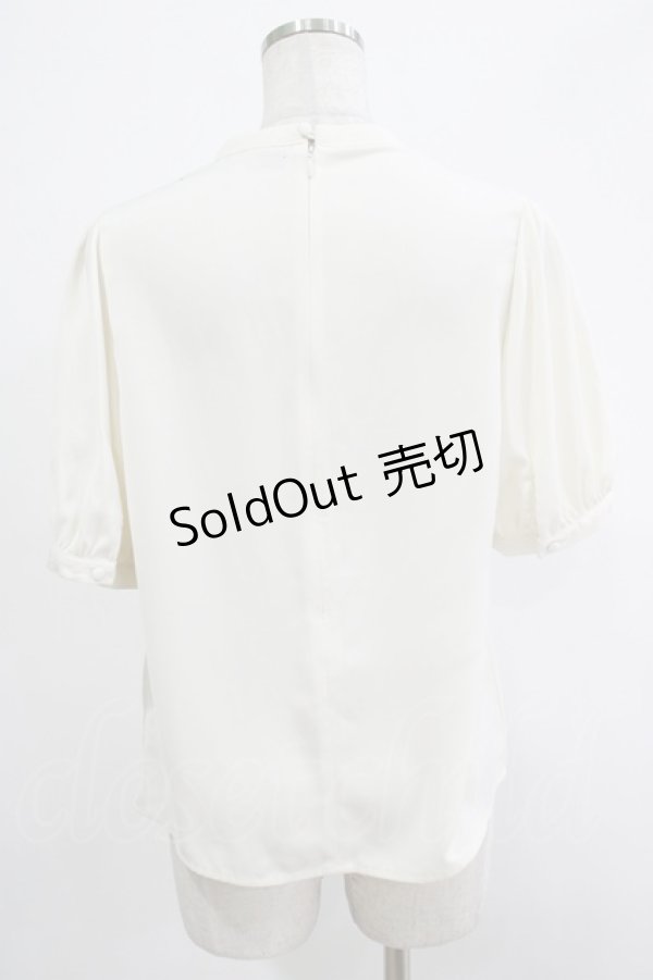 画像3: an another angelus / ローズ刺繍ブラウス Free オフ H-25-12-04-054-CA-BL-NS-ZH (3)