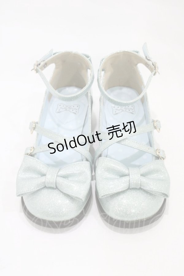 画像1: Angelic Pretty / Twinkleシューズ M サックス H-25-12-04-1003-AP-SH-NS-ZH (1)