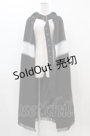 画像: ALICE and the PIRATES / 聖十字マント Free ブラック H-25-12-04-1037-PA-JA-NS-ZH