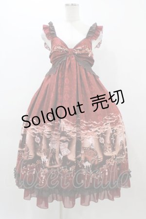 画像: ALICE and the PIRATES / 悪魔城の夜柄ジャンパースカートII Free  H-25-12-04-1039-PA-OP-NS-ZH