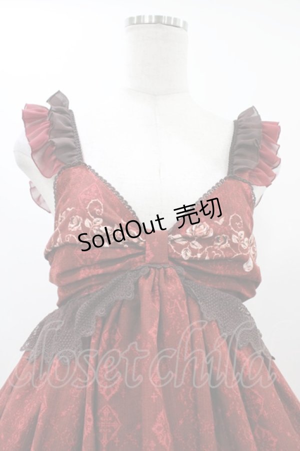 画像4: ALICE and the PIRATES / 悪魔城の夜柄ジャンパースカートII Free  H-25-12-04-1039-PA-OP-NS-ZH (4)