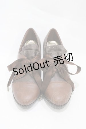 画像: ALICE and the PIRATES / クリストファーシューズ L/約24cm〜24.5cm ブラウン H-25-12-04-1004-PA-SH-NS-ZH