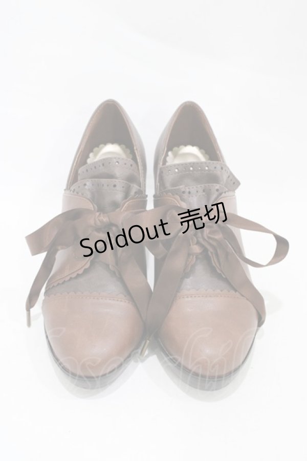 画像1: ALICE and the PIRATES / クリストファーシューズ L/約24cm〜24.5cm ブラウン H-25-12-04-1004-PA-SH-NS-ZH (1)