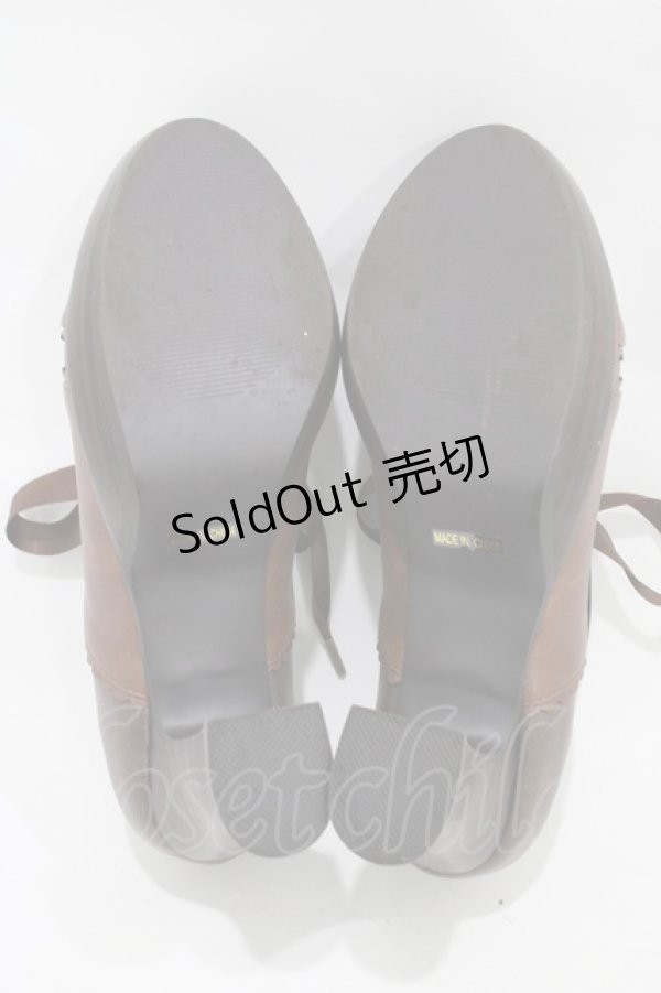 画像3: ALICE and the PIRATES / クリストファーシューズ L/約24cm〜24.5cm ブラウン H-25-12-04-1004-PA-SH-NS-ZH (3)