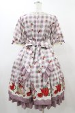 画像2: axes femme kawaii / ベリーズピクニックワンピース M ラベンダー H-25-12-04-1049-AX-OP-NS-ZH (2)