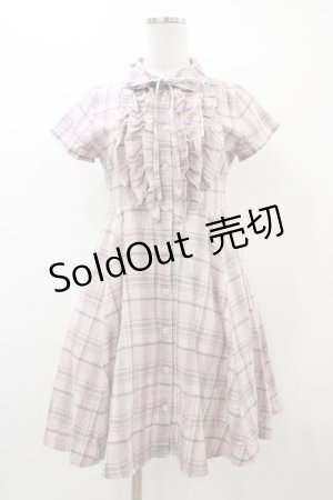 画像: Fi.n.t / チェックワンピース Free ピンク H-25-12-04-1058-CA-OP-NS-ZH