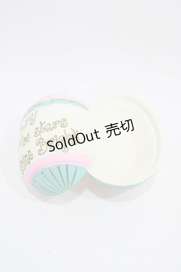 画像1: BABY,THE STARS SHINE BRIGHT / Easter Egg小物入れ  オフ H-25-12-04-1010-BA-ZA-NS-ZH (1)