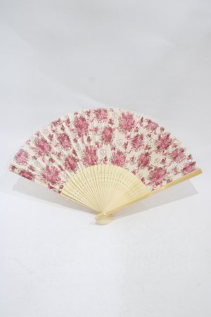 画像: BABY,THE STARS SHINE BRIGHT / シュガーブーケ柄扇子  オフ白 H-25-12-04-1023-BA-ZA-NS-ZH