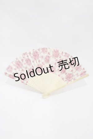 画像: BABY,THE STARS SHINE BRIGHT / シュガーブーケ柄扇子  オフ白 H-25-12-04-1023-BA-ZA-NS-ZH