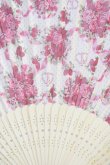画像2: BABY,THE STARS SHINE BRIGHT / シュガーブーケ柄扇子  オフ白 H-25-12-04-1023-BA-ZA-NS-ZH (2)
