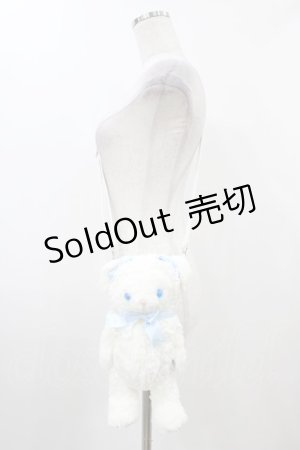 画像: BABY,THE STARS SHINE BRIGHT / 札幌店限定ゆきふるまちのしろくみゃちゃんポシェット  オフ白 H-25-12-04-1024-BA-BG-NS-ZH
